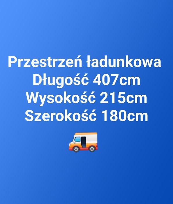 Wynajem busa dostawczy NOWY L4H3 wypożyczalnia