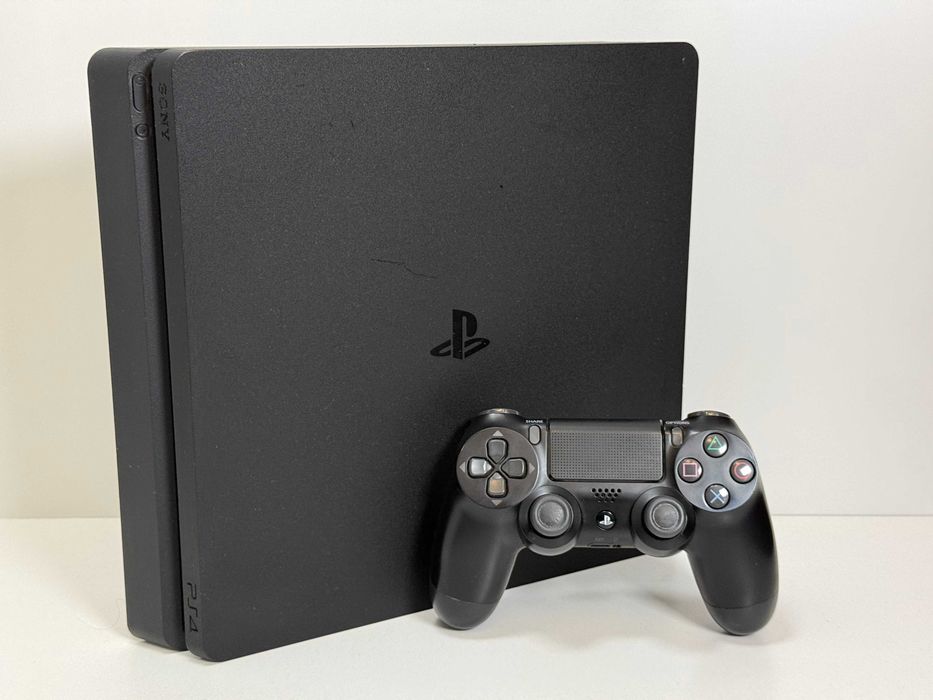 Konsola Sony PlayStation 4 Slim 1TB + Pad | Niski Soft 12.50 | Super Stan | Gwarancja