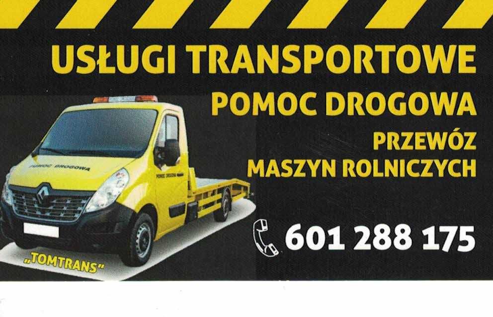 Pomoc Drogowa Holowanie Laweta Usługi Transportowe Auto