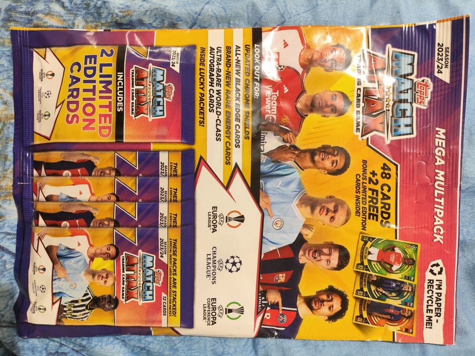 Match Attax Mega Mutlipack Topps Champions league 23/24