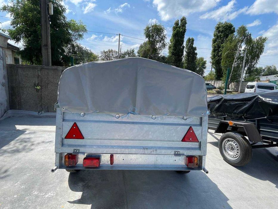 Причіп гарячого цинкування "Дніпро-200"-200х130х40. Довговічна модель