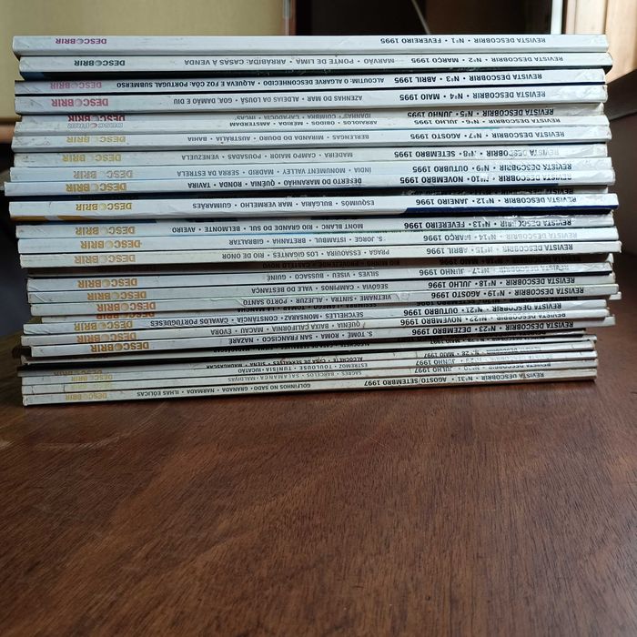 Revista DESCOBRIR / VIAGENS - Os primeiros 31 exemplares,