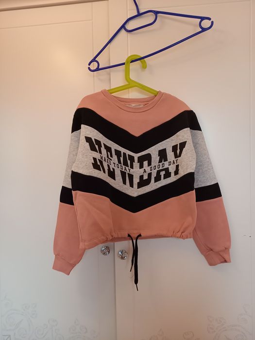Bluza cieplejsza dla dziewczynki H&M roz 134/140