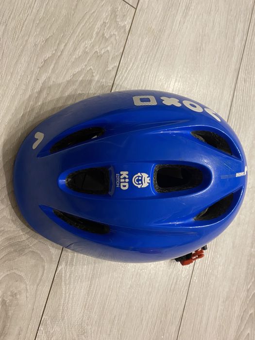 Kask BTWIN kid edition Decathlon rozmiar 47-53 cm