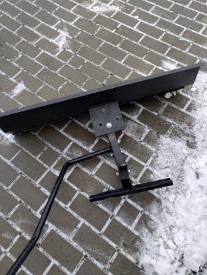 Pług do śniegu kosiarka traktorek