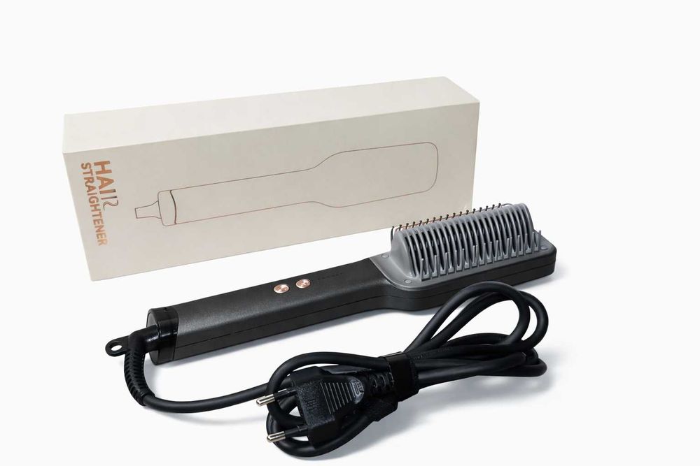 Szczotka prostująca do włosów Grzebień i prostownica 2w1