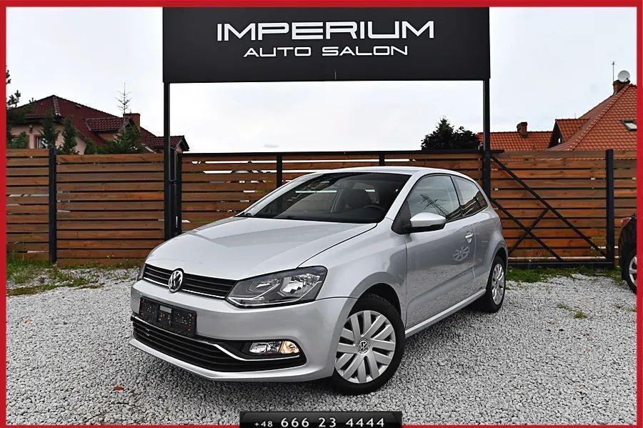 Volkswagen Polo 1.0 Mpi 75km Fresh Navi Ledy El szyby, Lusterka Klima Serwis Bezwypadk
