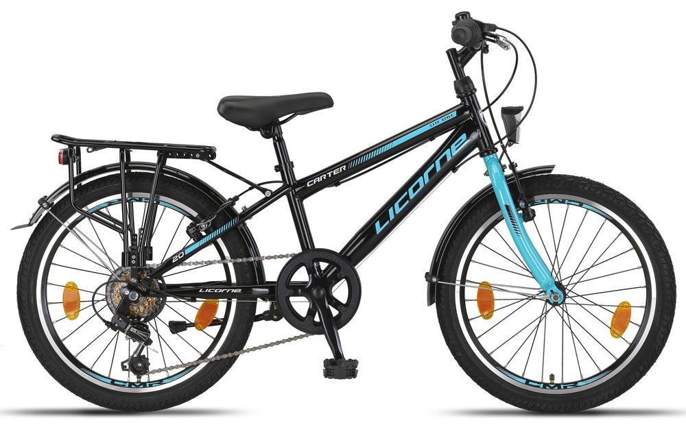 Niemiecki rower dziecięcy LICORNE BIKE CARTER 20" Osprzęt Shimano