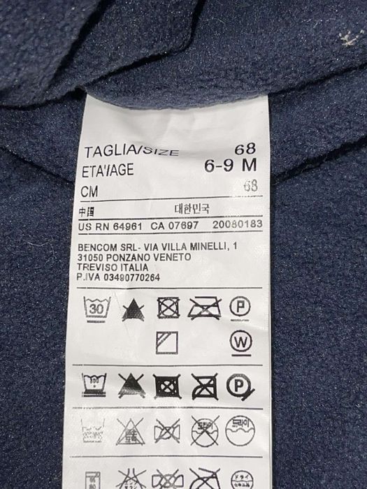Зимний комбинезон Benetton 6-9мес