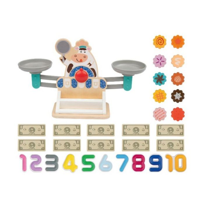 Іграшкові дерев'яні ваги