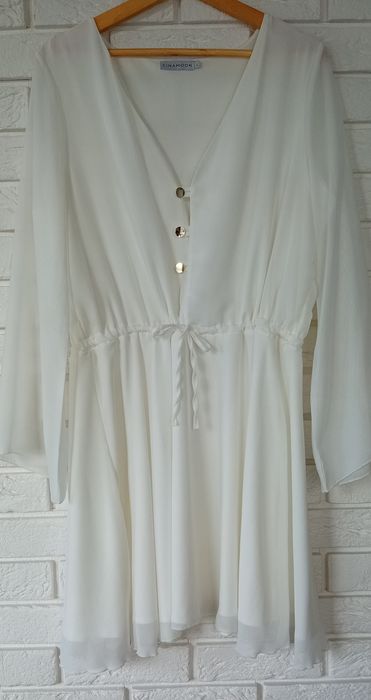 Sukienka biała CINAMOON L