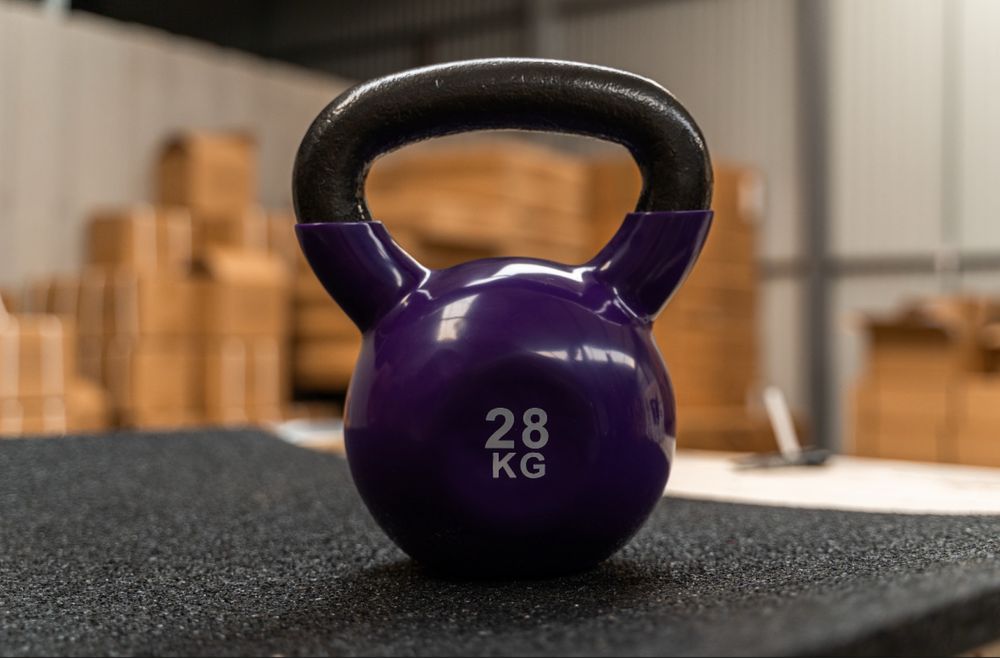 Kettlebell Vinil 8kg 12kg 16kg 20kg 24kg 28kg