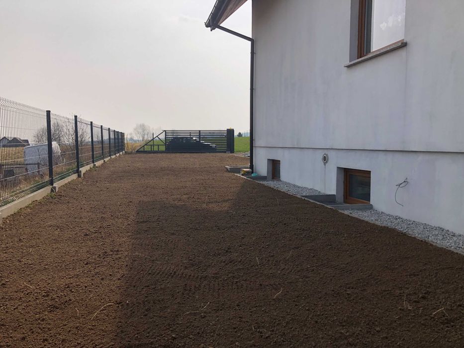 USŁUGI MINIKOPARKA Roboty ziemne Równanie Wykopy Utwardzanie podjazdu