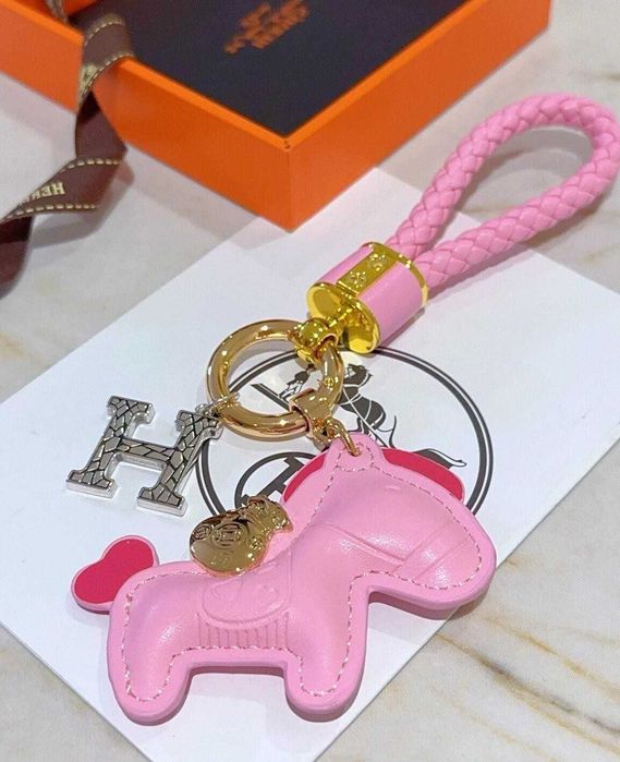 Brelok Hermès „Luxury Pink”