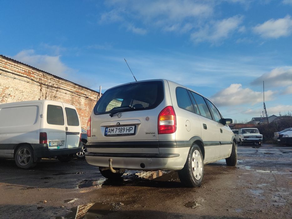 Opel zafira a газ бензин
