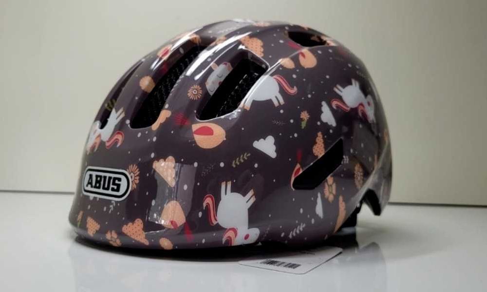 Dziecięcy kask ABUS Smiley 3.0 rowerowy rozm S 45-50cm
