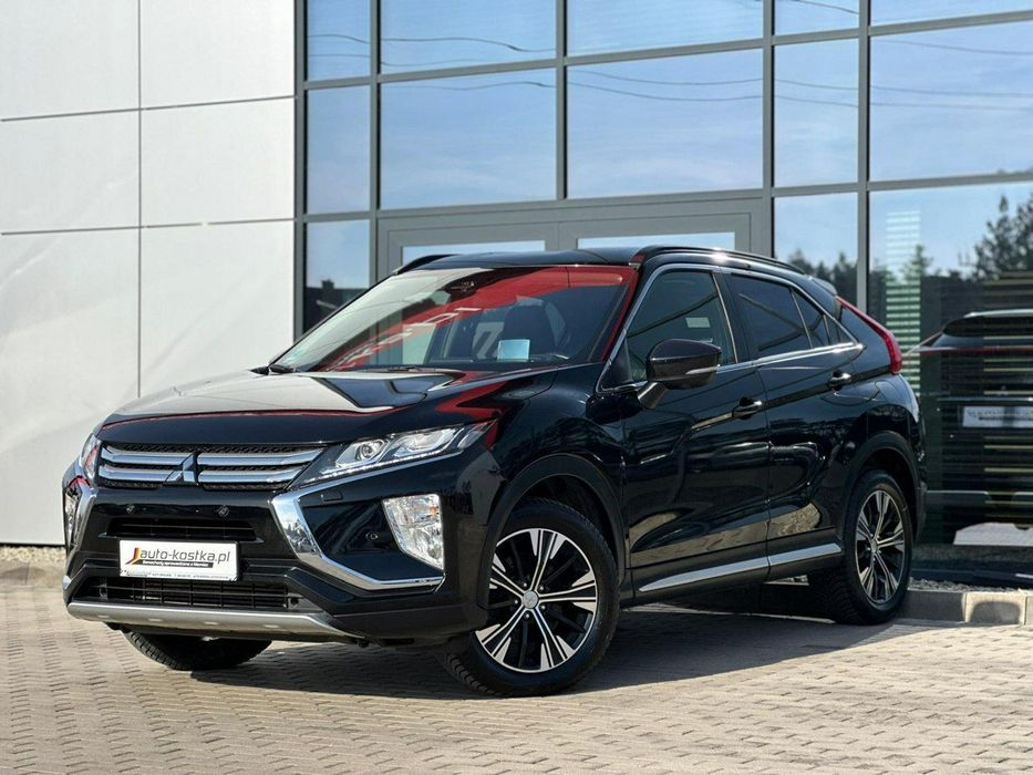 Mitsubishi Eclipse Cross Kamera, HeadUp, KeyLess, Grzany fotel+Kierownica, Hak, GWARANCJA. ASO