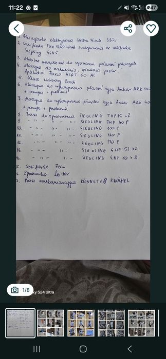 Maszyny, prasy zgrzewające do naprawy taśmociągów,  połączeń Anker