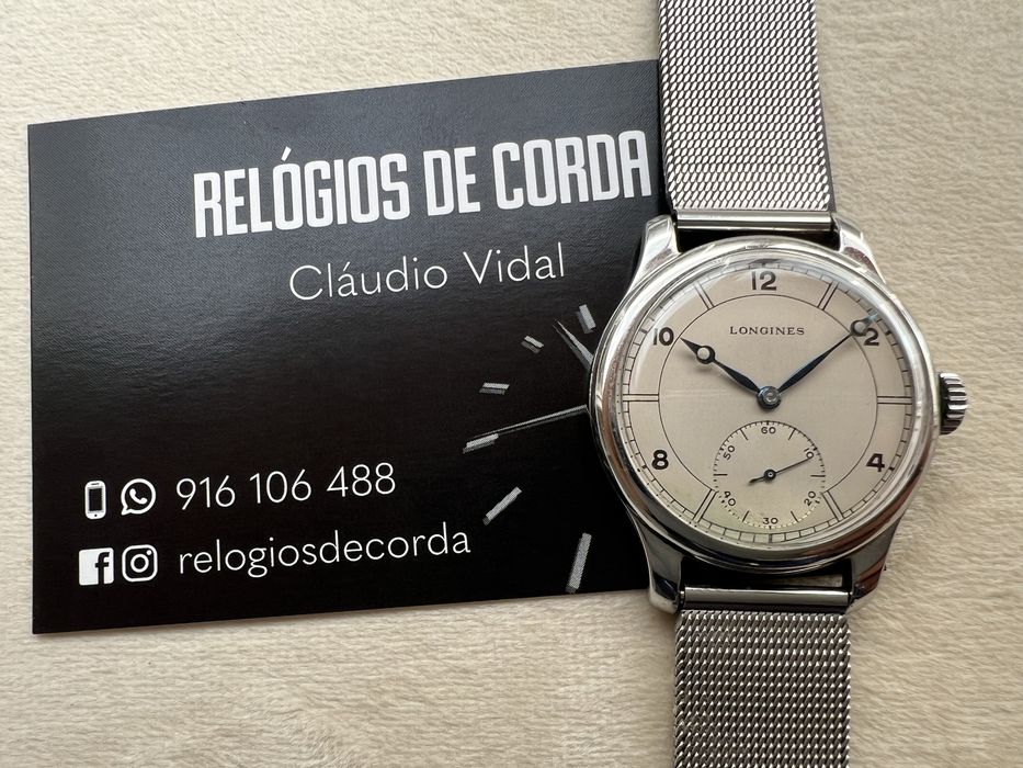 Relógio Longines Sector Dial anos 40
