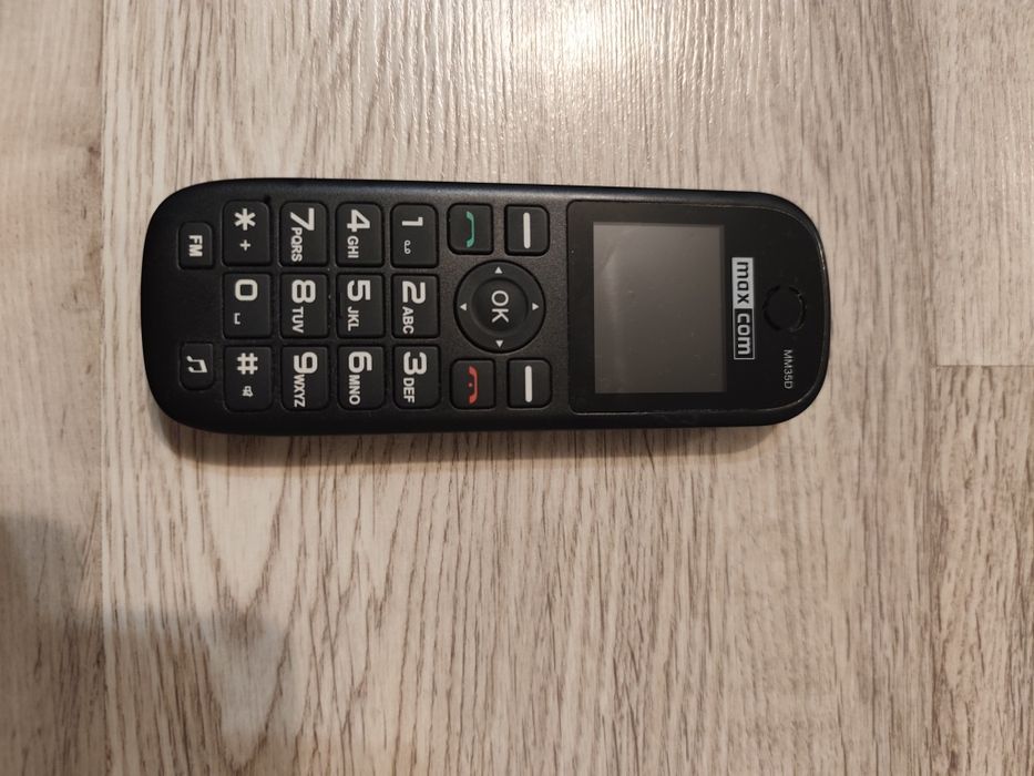 Telefon dla seniora Maxcom MM 35 D