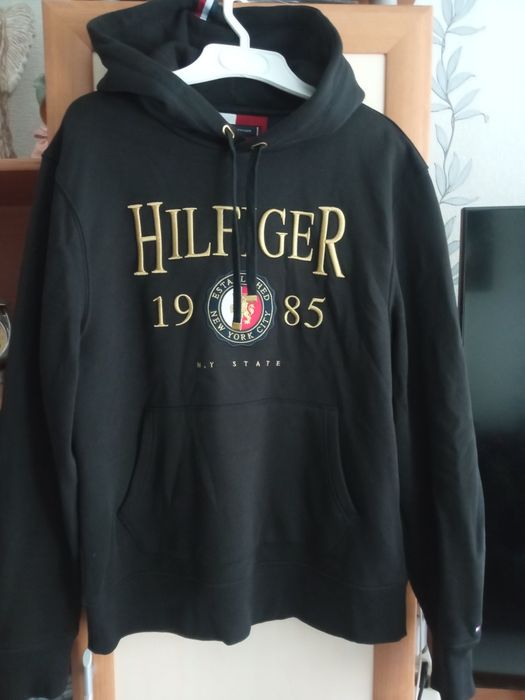 Bluza męska oryginalna Tommy Hilfiger czarna M.Jak nowa