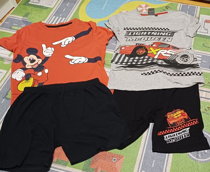 Piżamy 6szt chłopiec 122_128 6-8lat