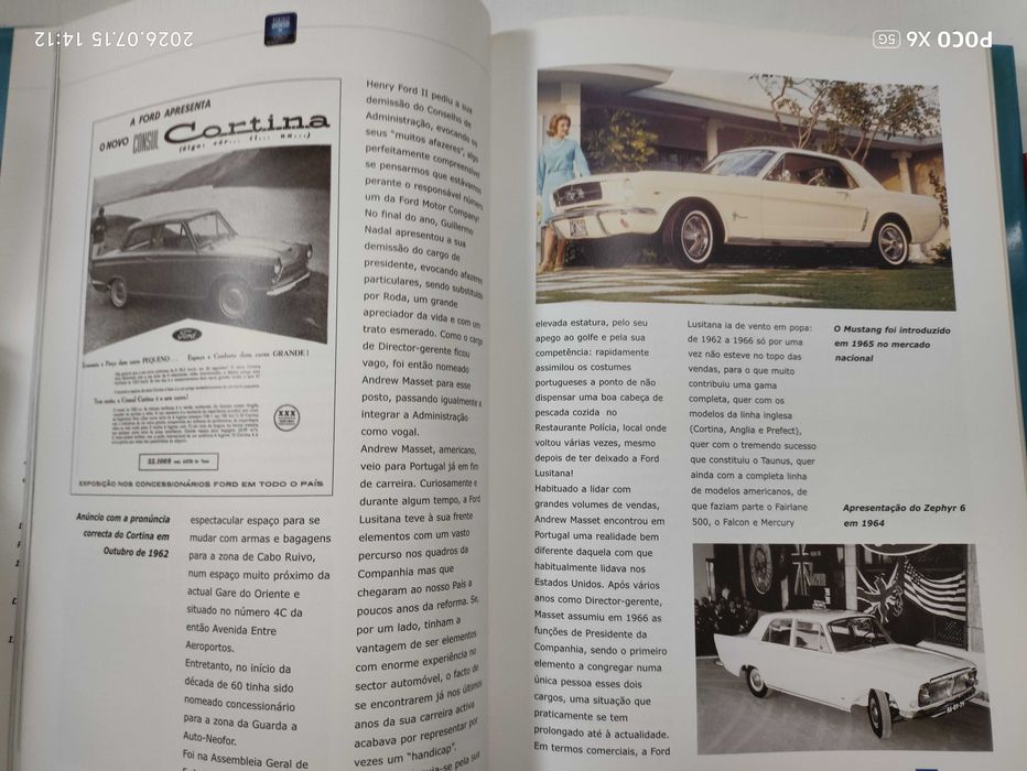 Livro Ford Lusitana - 70 anos em Portugal