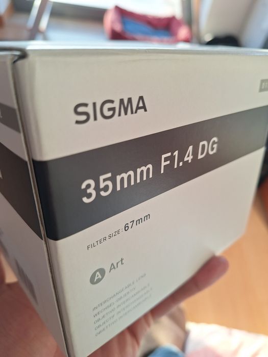 Sigma 35mm F1.4 Art DG HSM Canon mount