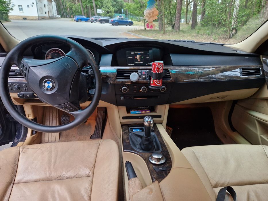 BMW E60 525D M57  Manual zamiana