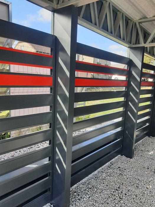 Wiata garażowa Carport LGS, Wiata pod fotowoltaikę konstrukcja ocynk