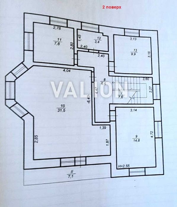 Продаж 2-поверх. будинку з ремонтом. с. Богданівка, Броварський р-н.