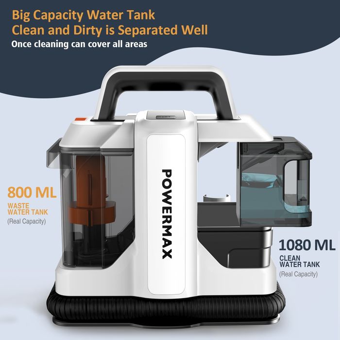 Миючий пилосос для диванів і килимів PowerMax 750w
Очищувач килимів