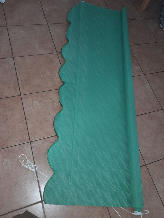 Roleta okienna zielona