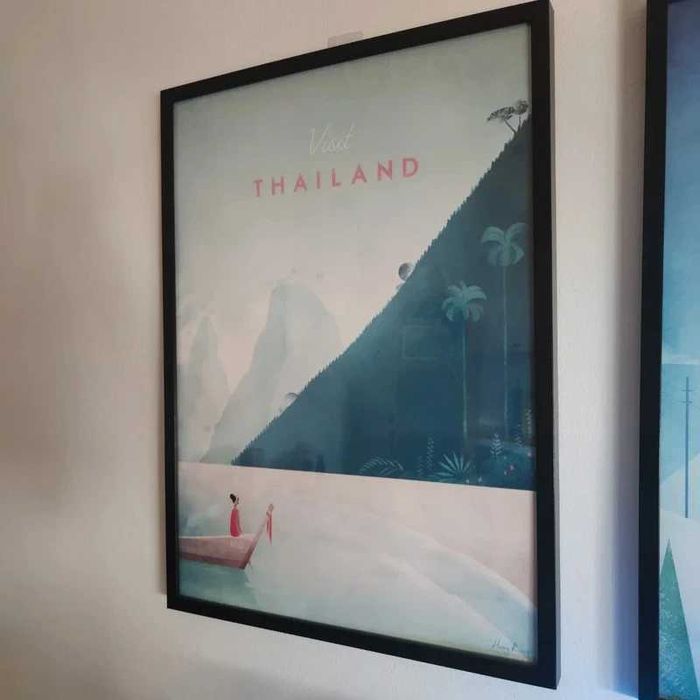 Conjunto de 3 cartazes ilustrações by Henry Rivers