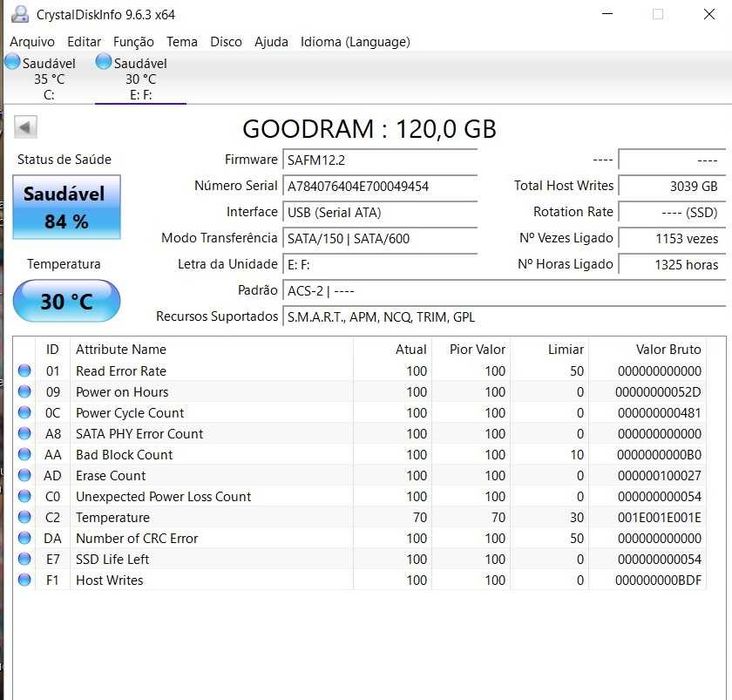 Discos 2,5" para portátil HD e SSD a partir de 6 euros