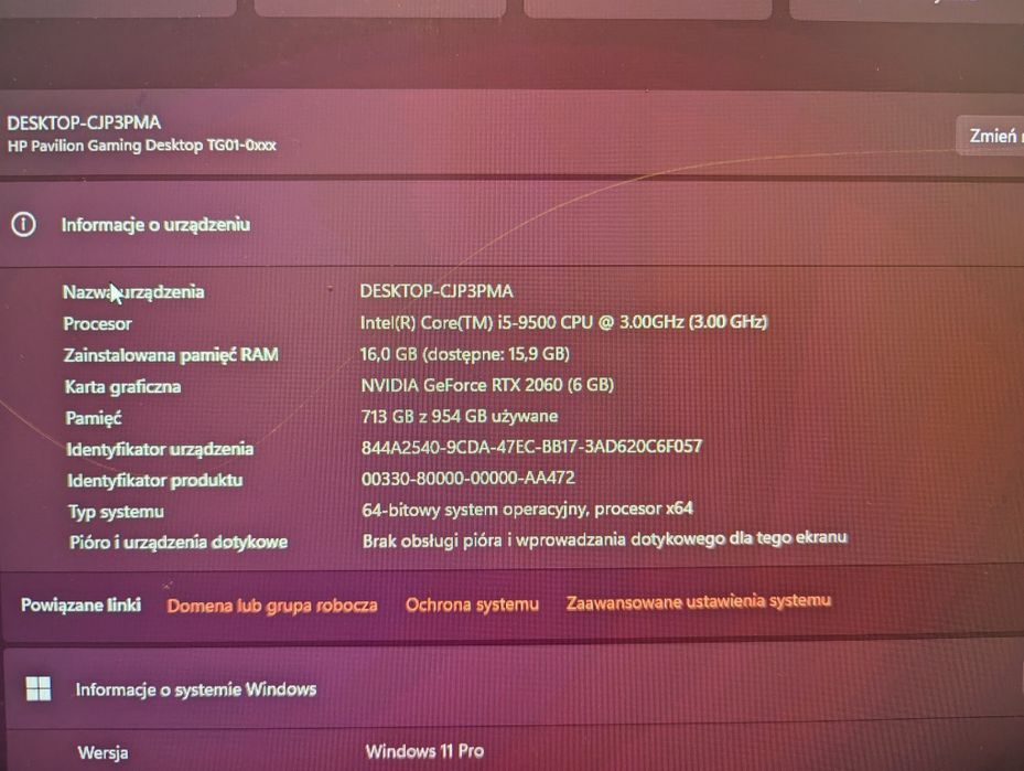 Komputer zamienię na laptopa