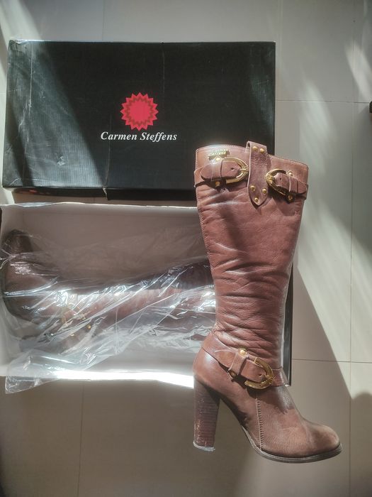 Vendo botas Carmen Steffens Pele