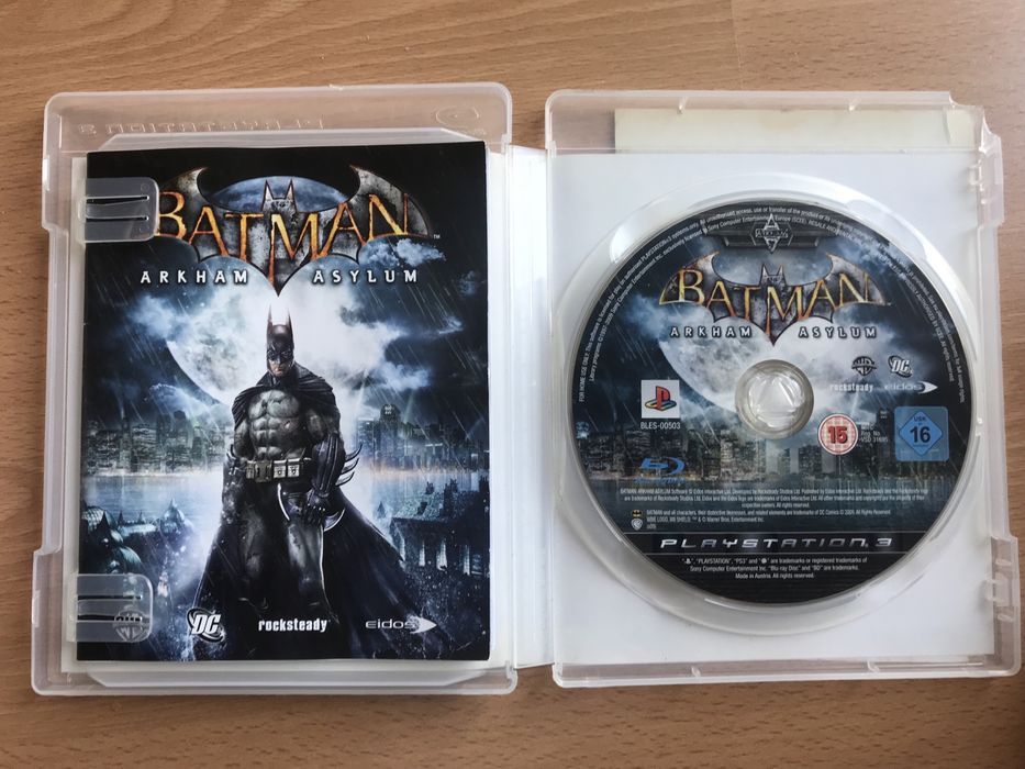 Jogo Ps3 Batman Arkham Asilum