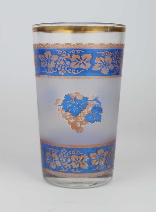 Conjunto de 12 copos de chá - Marrocos / Tunisina