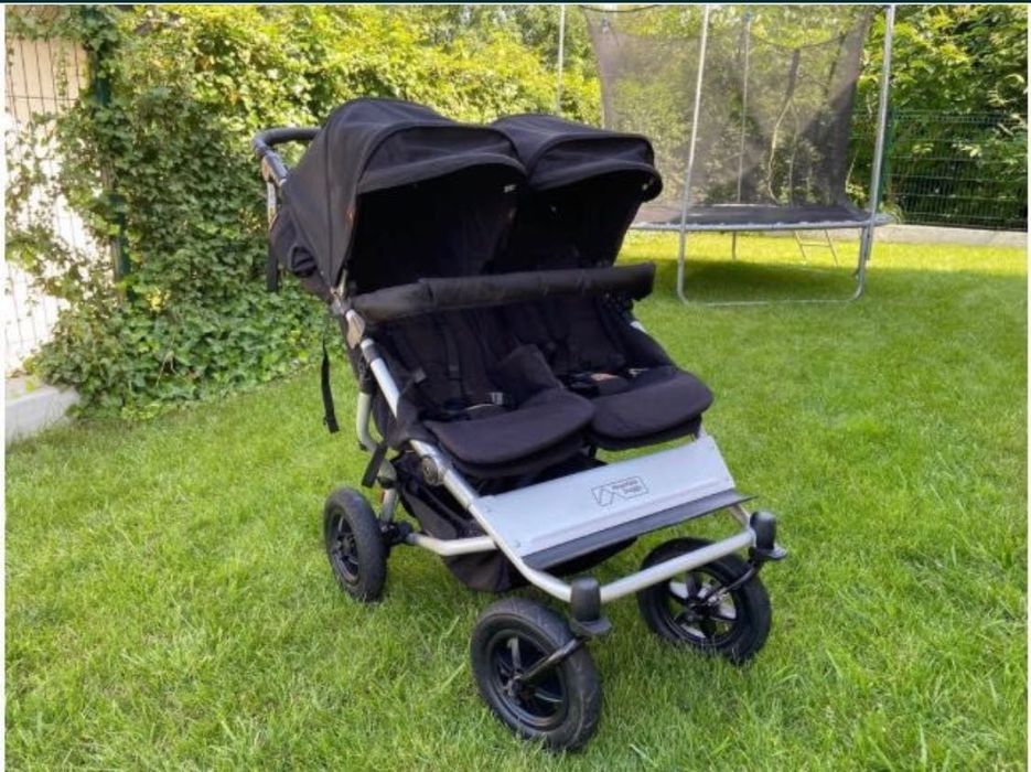 Коляска 3в1 для двойни,погодок Mountain Buggy Duet/Отличное состояние!