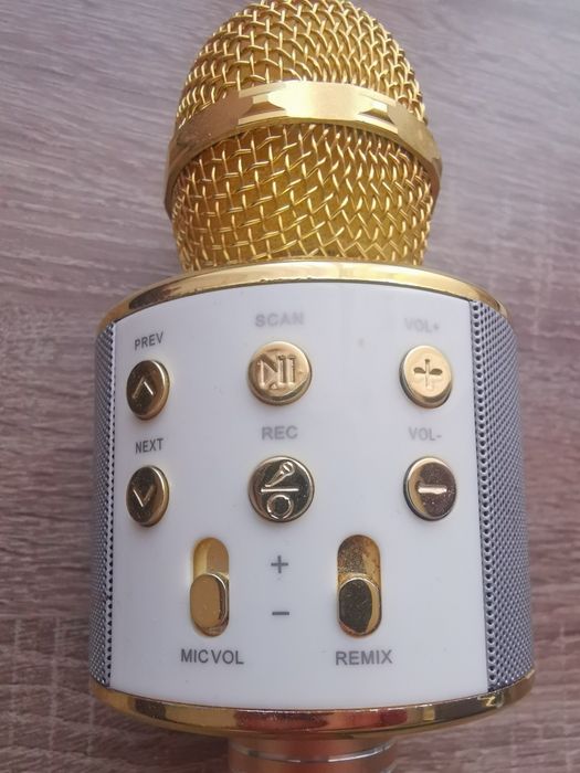 Микрофон караоке, блютуз, micro sdi