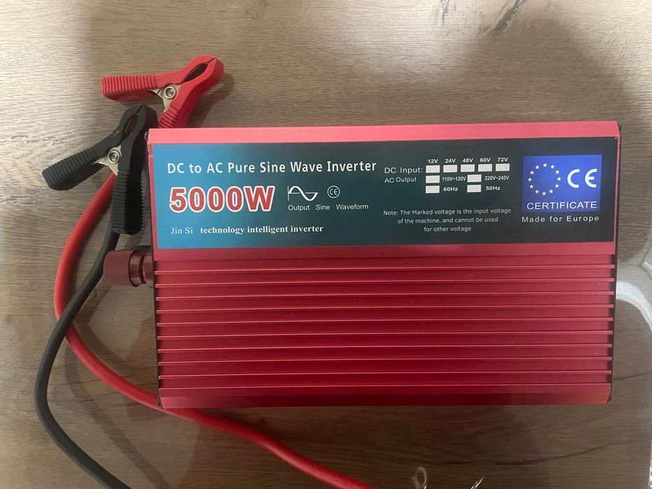 Инвертор DC → AC Pure Sine Wave 5000W