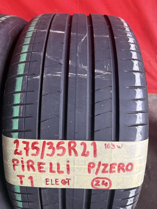 Pneus 275/35/21 Pirelli P/Zero Homolgacao tesla Impecaveis