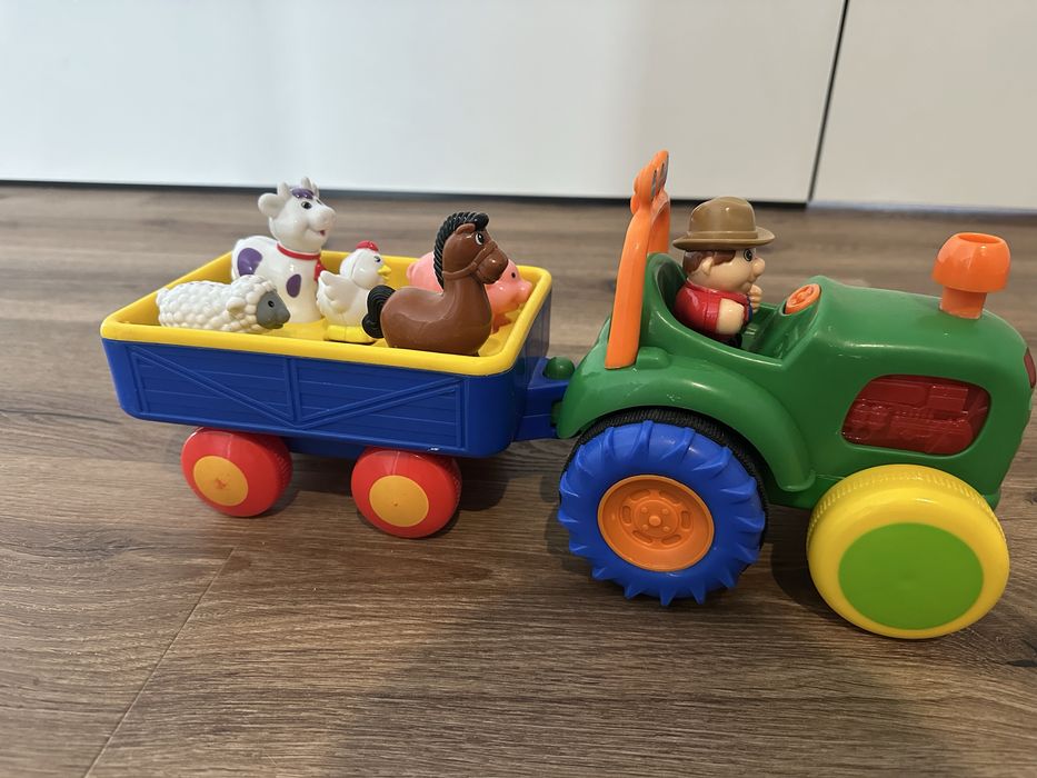 Ігровий набір Kiddi Smart Трактор з трейлером