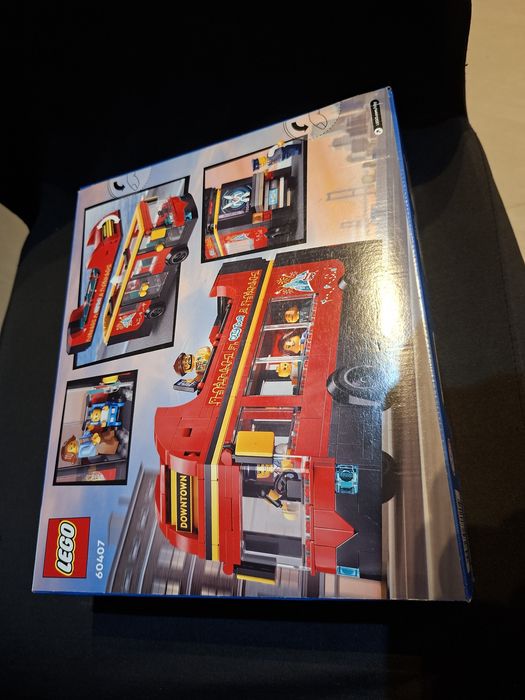 LEGO® 60407 City - Czerwony, piętrowy autokar