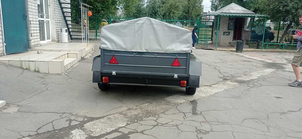 Купити двовісний причіп/лафет під генератор/документи,завод