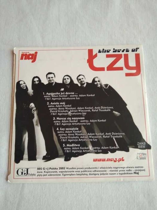 Łzy, The best of - CD