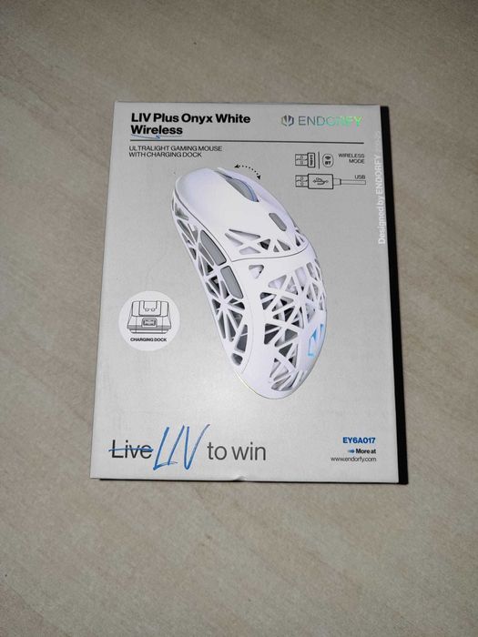 Sprzedam myszkę bezprzewodową ENDORFY LIV Plus Wireless Onyx White