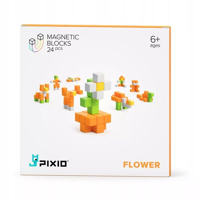 Klocki Pixio 24 Flower. Nowy Produkt