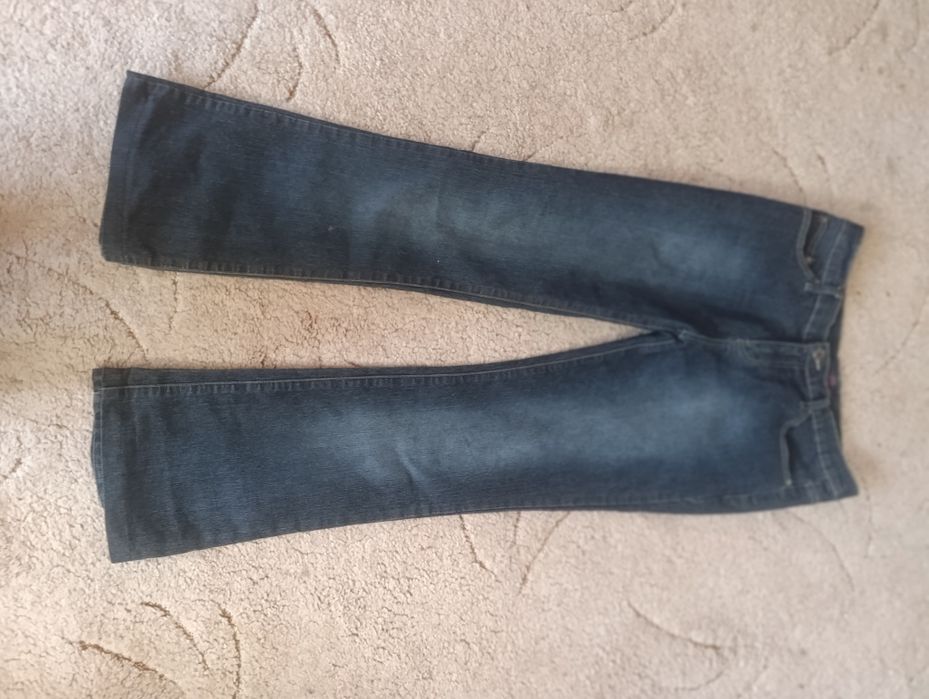 Клёш джинсы, flared jeans, Синие Клёш Джинсы,blue flared jeans